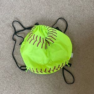 Softball drawstring Bag